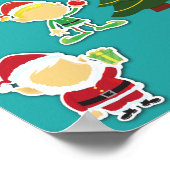 kerstthema Speeddeeg Poster (Hoek)