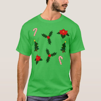kerstthema t-shirt