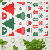 Kerstthema Theedoek (Gevouwen)