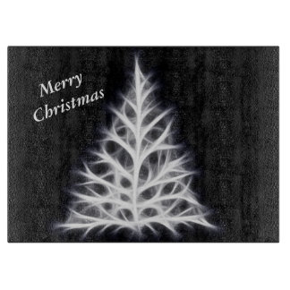 Kerstthema Uitsnijding Snijplank