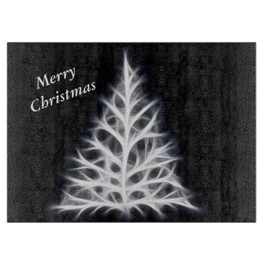 Kerstthema Uitsnijding Snijplank (Voorkant)