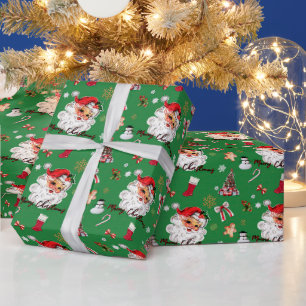 kerstthema voor kerstmis cadeaupapier