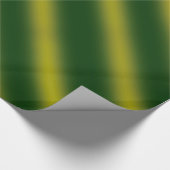 Kerstthema Wavy Pattern Gold en Green Cadeaupapier (Hoek)