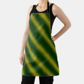 Kerstthema Wavy Pattern Gold en Green Schort (Insitu)