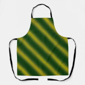 Kerstthema Wavy Pattern Gold en Green Schort (Voorkant)