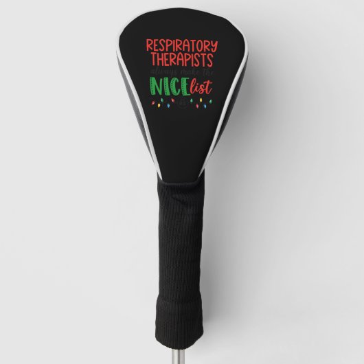 Kersttherapie Golfheadcover (Voorkant)