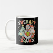 Kersttherapie Squad SLP OT PT Crew Santa Xmas Koffiemok (Links)