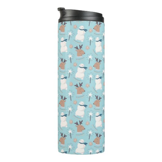 kerstthermische getumbler thermosbeker (Geroteerd rechts)