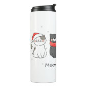 kerstthermische getumbler thermosbeker (Gedraaid links)