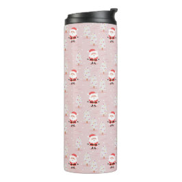 kerstthermische getumbler thermosbeker