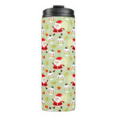 kerstthermische getumbler thermosbeker (Voorkant)