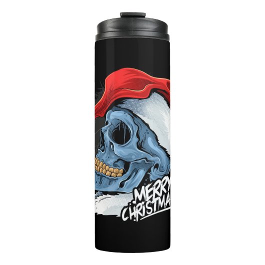 kerstthermische getumbler thermosbeker (Voorkant)