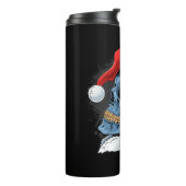 kerstthermische getumbler thermosbeker (Gedraaid links)