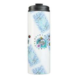 kerstthermische getumbler thermosbeker