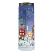kerstthermische getumbler thermosbeker (Achterkant)