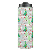 kerstthermische getumbler thermosbeker (Voorkant)