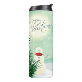 kerstthermische getumbler thermosbeker