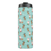 kerstthermische getumbler thermosbeker (Voorkant)