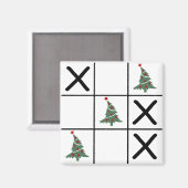 kersttic Tac Toe Magneet (Voorkant / Achterkant)