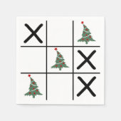 kersttic Tac Toe Servet (Voorkant)