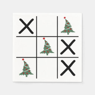 kersttic Tac Toe Servet