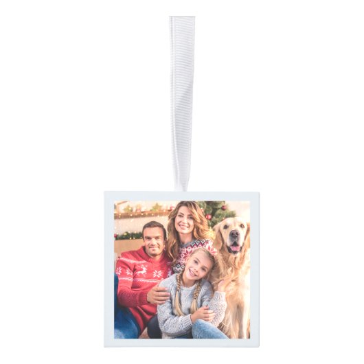 Kersttijd 3 Gezinsfoto's en naamsgeluiden Decoratie (Rechts)