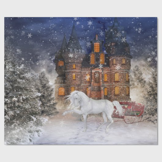 Kersttijd 4 cadeaupapier (Vlak)