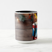 Kersttijd Alfabet Mok (Midden)