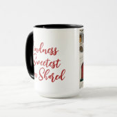 Kersttijd Alfabet Mok (Voorkant links)