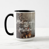 Kersttijd Alfabet Mok (Links)