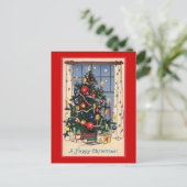 Kersttijd Briefkaart (Staand voorkant)