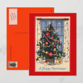 Kersttijd Briefkaart (Voorkant / Achterkant)