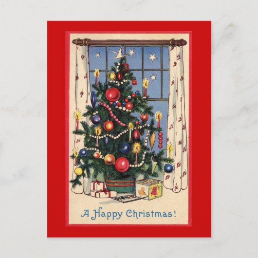 Kersttijd Briefkaart (Voorkant)