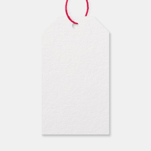 Kersttijd cadeaulabel (Achterkant)