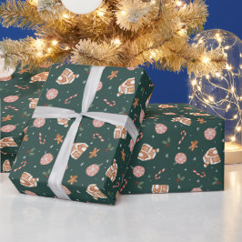 Kersttijd Cadeaupapier
