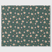 Kersttijd Cadeaupapier (Vlak)