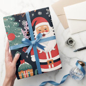 Kersttijd  cadeaupapier