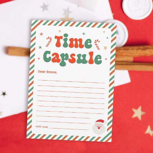 Kersttijd Capsule Spelkaart Kaart