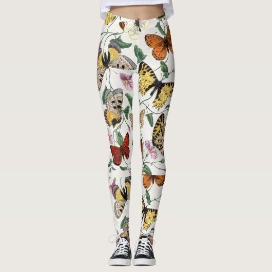 Kersttijd Crew Soks Leggings (Voorkant)