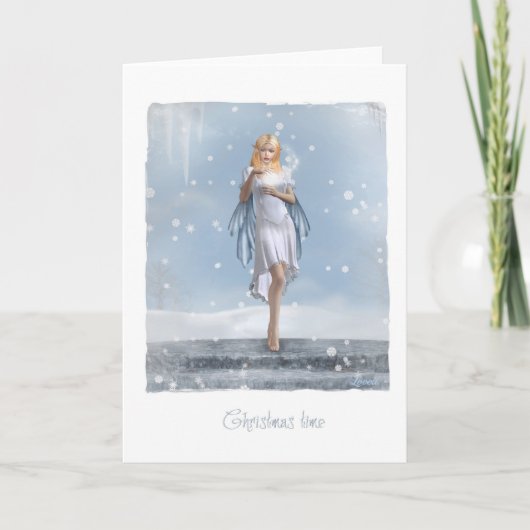Kersttijd Feestdagen Kaart (Voorkant)
