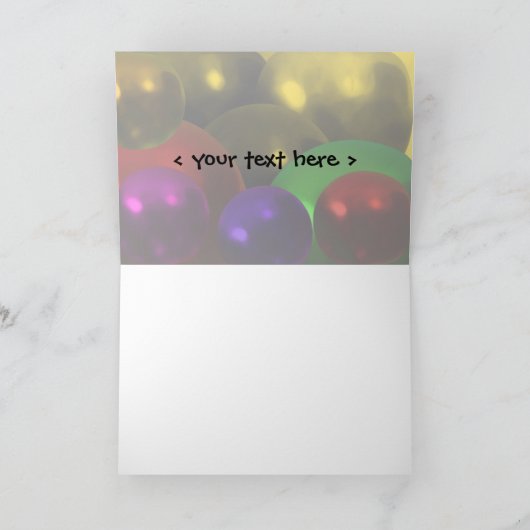 Kersttijd Feestdagen Kaart (Binnen)