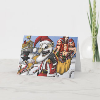 Kersttijd Feestdagen Kaart