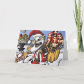 Kersttijd Feestdagen Kaart (Voorkant)