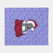 Kersttijd Fleece Blanket (Voorkant (Horizontaal))