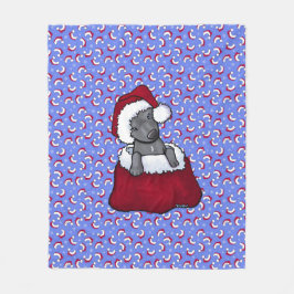 Kersttijd Fleece Blanket Deken