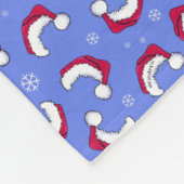 Kersttijd Fleece Blanket Deken (Hoek)