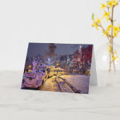 Kersttijd in Wenen Kaart (Gele Bloem)