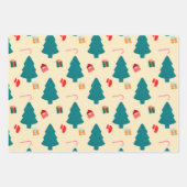 Kersttijd Inpakpapier Vel (Voorkant 2)