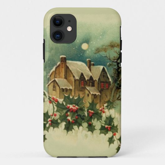 Kersttijd iPhone5 Hoesje (Achterkant)