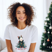 Kersttijd Kat T-shirt
